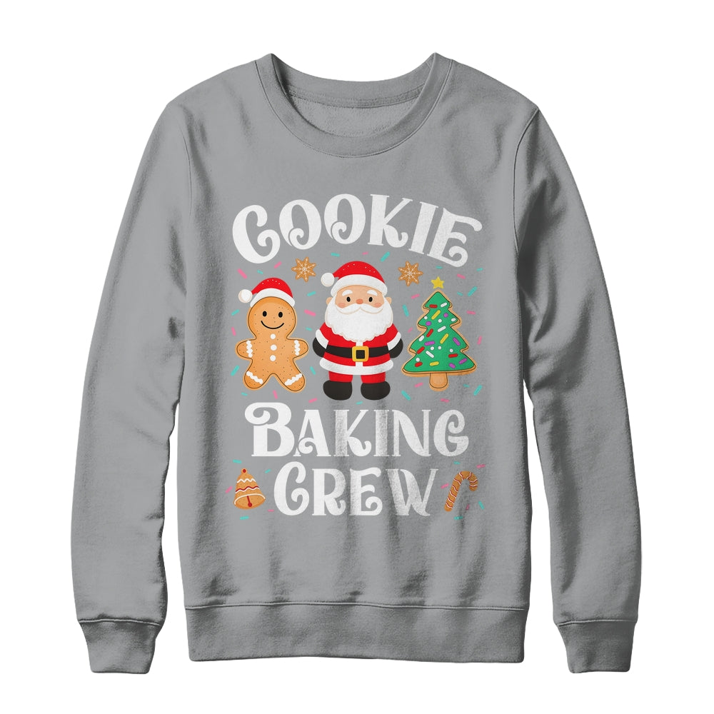 Christmas Cookie Baking Crew Cookie Crew Family Matching Shirt & Sweatshirt | siriusteestore