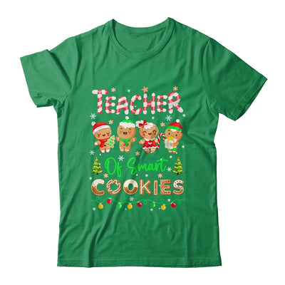 Christmas Teacher Of Smart Cookies Funny Cute Gingerbread Shirt & Sweatshirt | siriusteestore