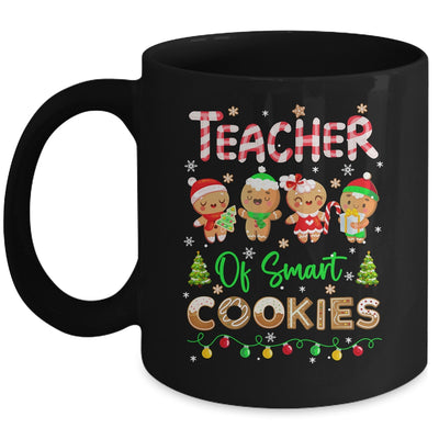 Christmas Teacher Of Smart Cookies Funny Cute Gingerbread Mug | siriusteestore