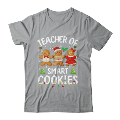 Christmas Teacher Of Smart Cookies Gingerbreads Holiday Xmas Shirt & Sweatshirt | siriusteestore
