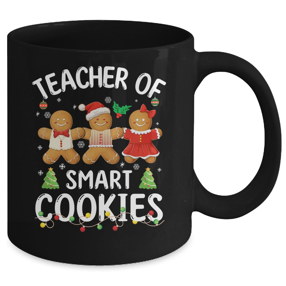 Christmas Teacher Of Smart Cookies Gingerbreads Holiday Xmas Mug | siriusteestore