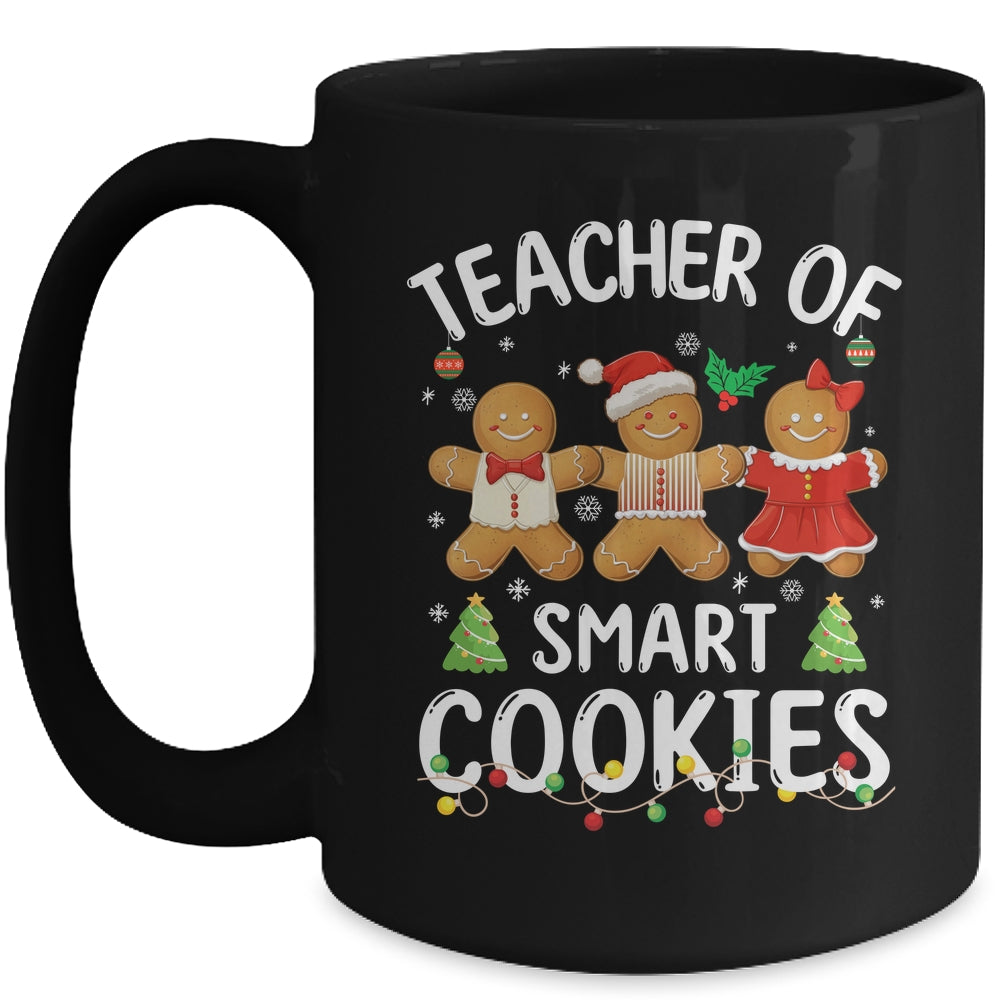 Christmas Teacher Of Smart Cookies Gingerbreads Holiday Xmas Mug | siriusteestore