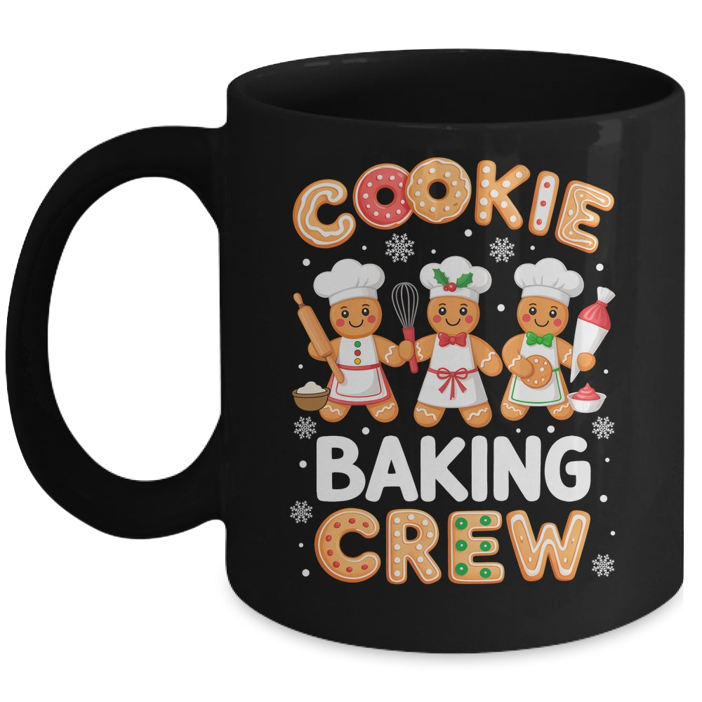Cookie Baking Crew Christmas Funny Gingerbread Lovers Kids Mug | siriusteestore