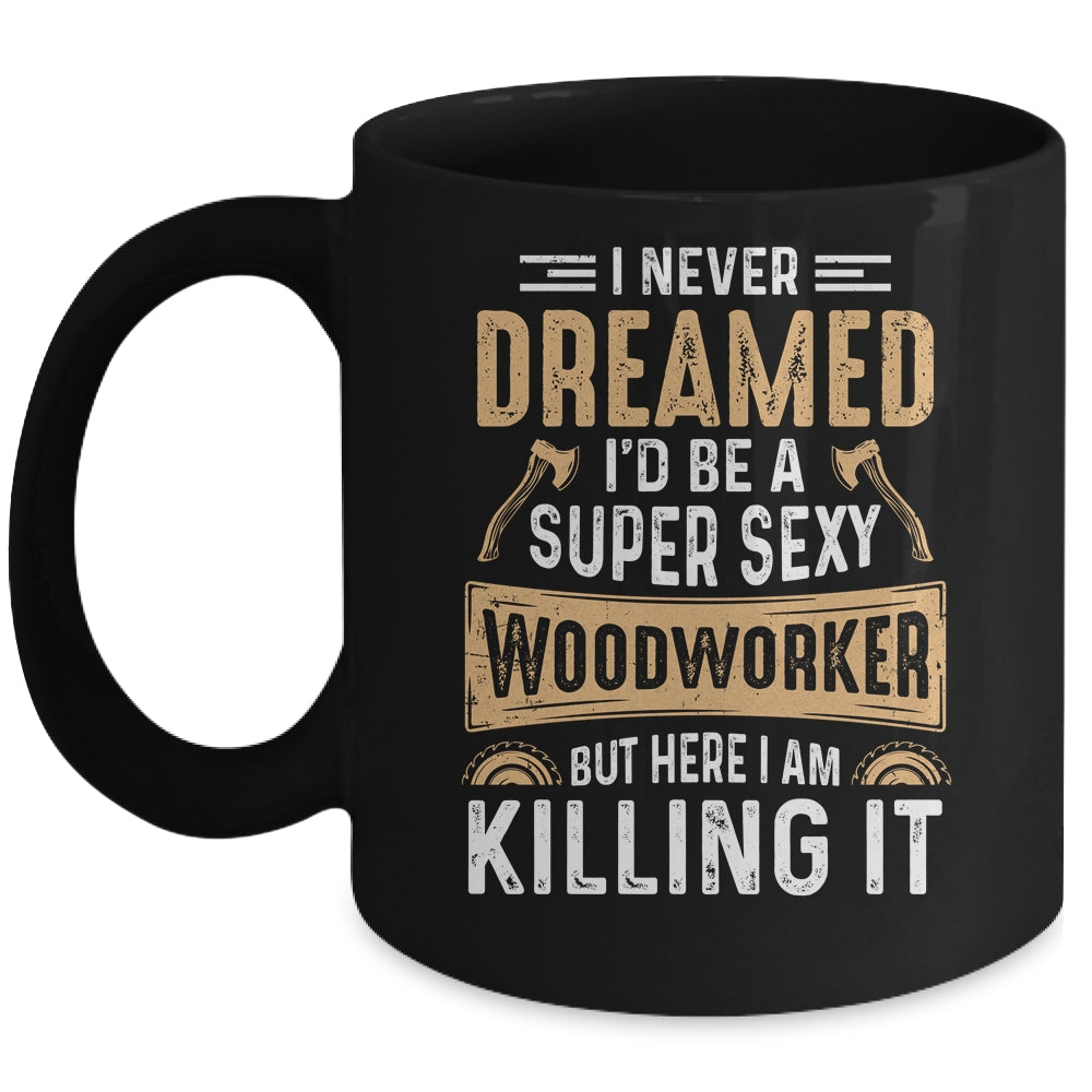 Cool Woodworker Design For Men Women Woodworking Wood Worker Mug | siriusteestore