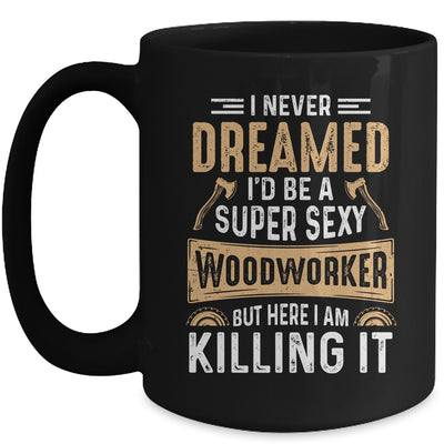 Cool Woodworker Design For Men Women Woodworking Wood Worker Mug | siriusteestore