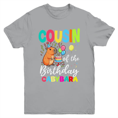 Cousin Of The Birthday Capybara Girl Bday Party Family Youth Shirt | siriusteestore