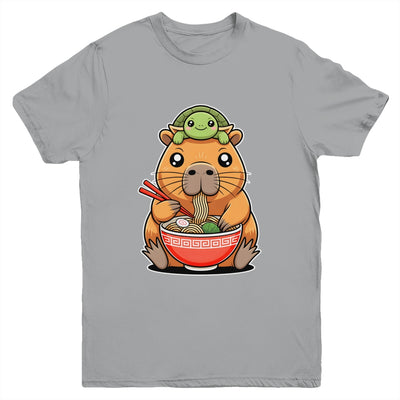 Cute Capybara And Turtle Backpack Ramen Kawaii Capibara Girl Youth Shirt | siriusteestore