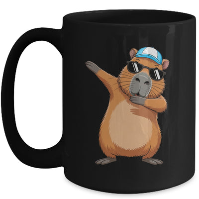 Cute Dabbing Capybara Boys Men Funny Capy Lover Kids Mug | siriusteestore