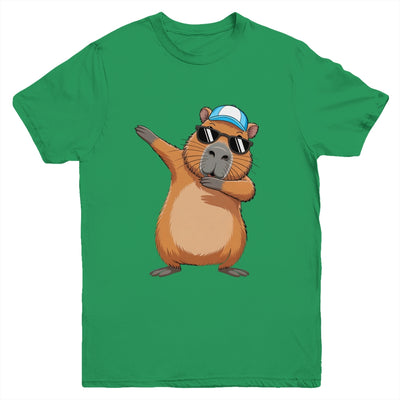 Cute Dabbing Capybara Boys Men Funny Capy Lover Kids Youth Shirt | siriusteestore