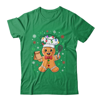 Cute Gingerbread Man Baker Funny Christmas Chef Bake Cookies Shirt & Sweatshirt | siriusteestore