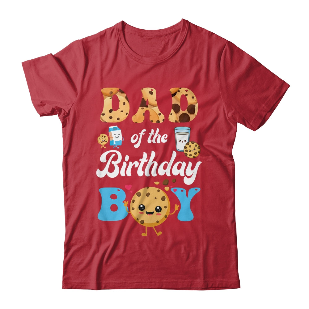 Dad Of The Birthday Boy Milk And Cookies 1st Birthday Shirt & Hoodie | siriusteestore