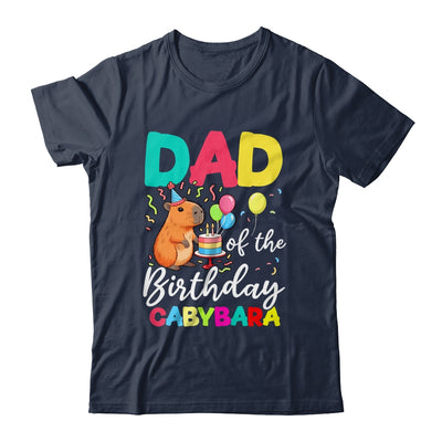 Dad Of The Birthday Capybara Girl Bday Party Family Shirt & Hoodie | siriusteestore