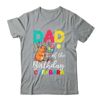 Dad Of The Birthday Capybara Girl Bday Party Family Shirt & Hoodie | siriusteestore