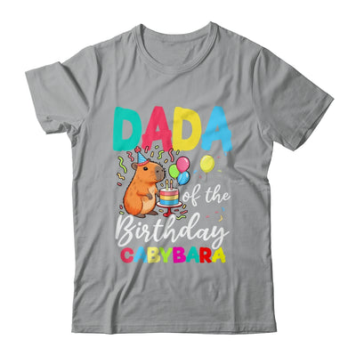 Dada Of The Birthday Capybara Girl Bday Party Family Shirt & Hoodie | siriusteestore