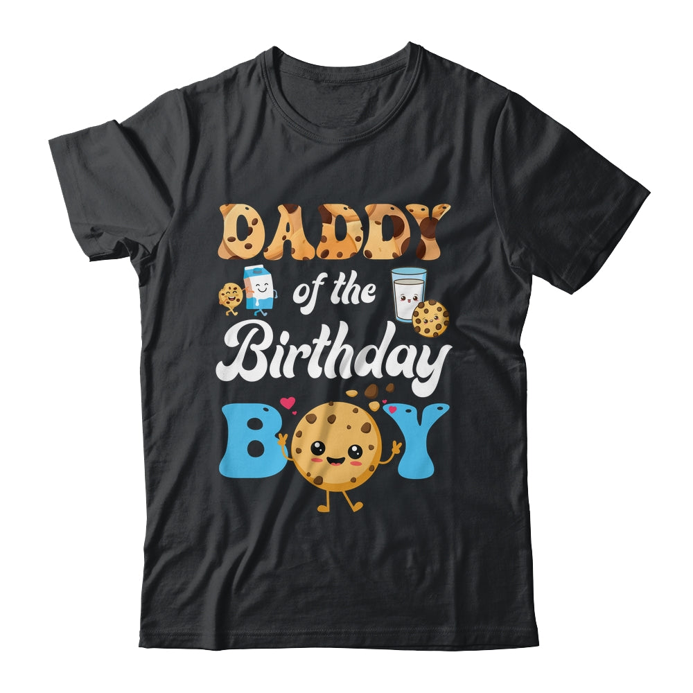 Daddy Of The Birthday Boy Milk And Cookies 1st Birthday Shirt & Hoodie | siriusteestore