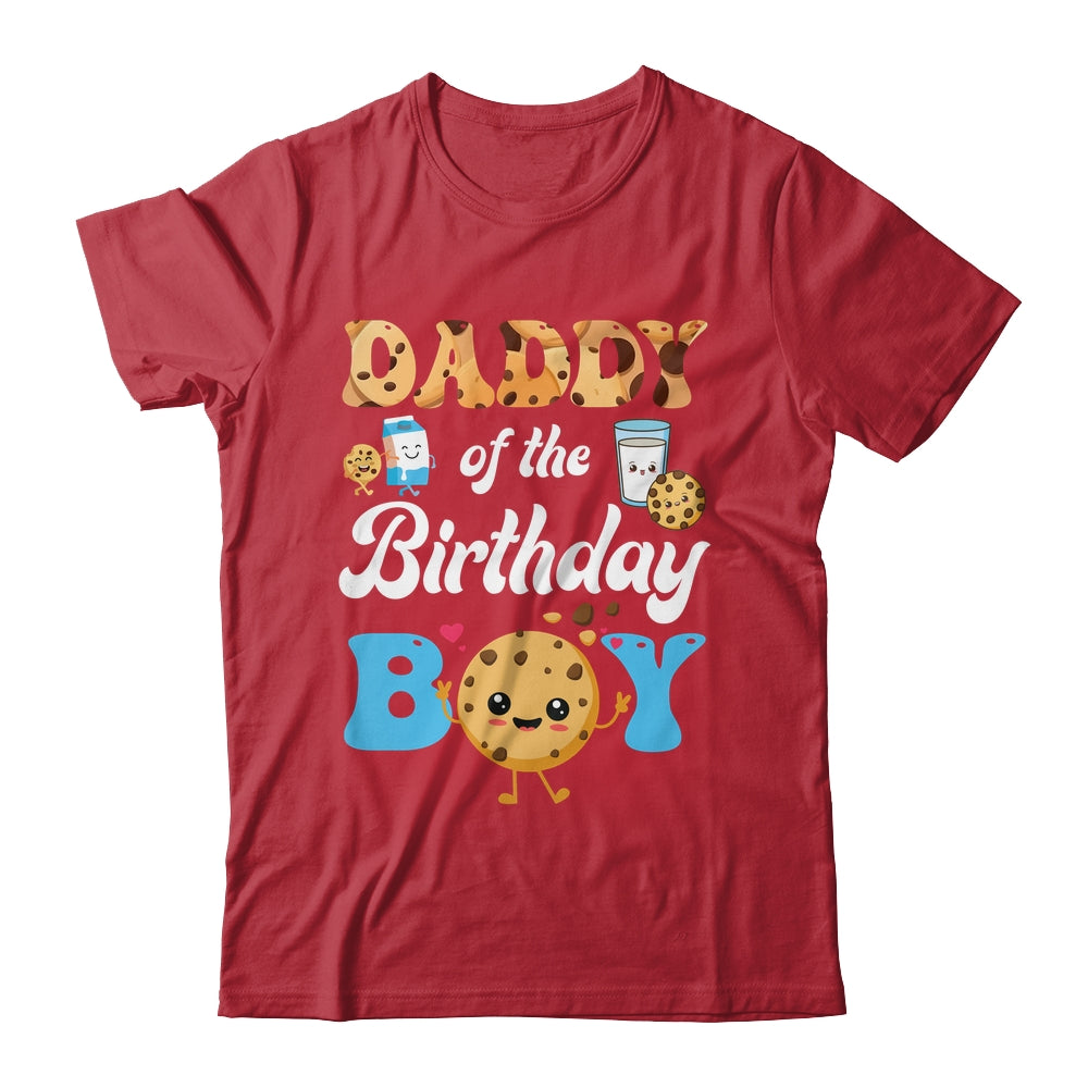 Daddy Of The Birthday Boy Milk And Cookies 1st Birthday Shirt & Hoodie | siriusteestore