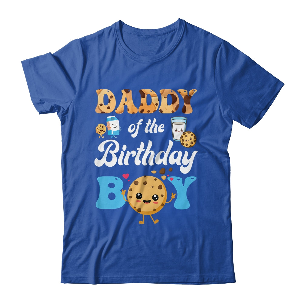 Daddy Of The Birthday Boy Milk And Cookies 1st Birthday Shirt & Hoodie | siriusteestore