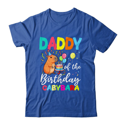 Daddy Of The Birthday Capybara Girl Bday Party Family Shirt & Hoodie | siriusteestore