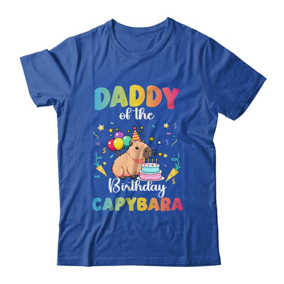 Daddy Of The Birthday Girl Capybara Bday Party Family Shirt & Hoodie | siriusteestore