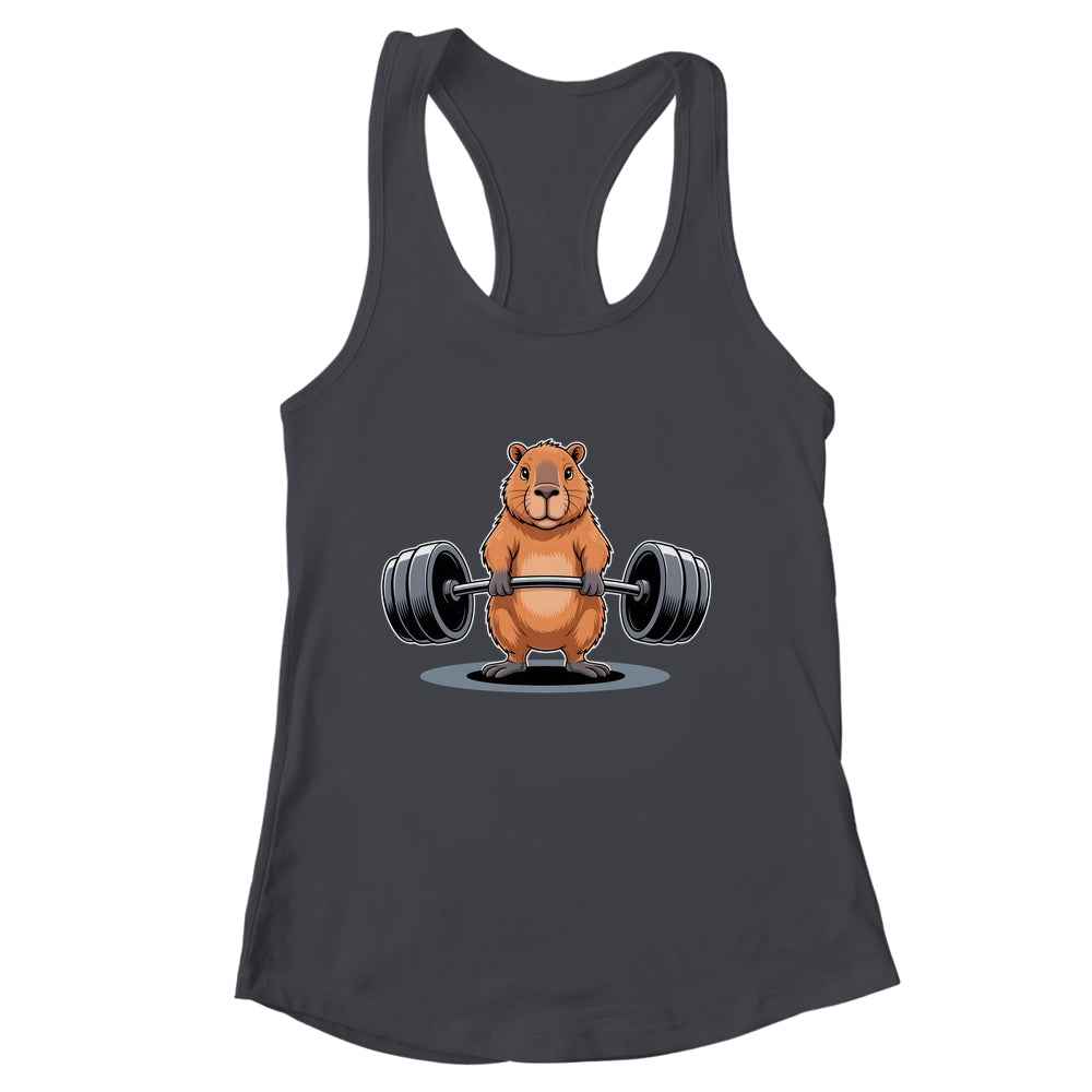 Deadlift Capybara Funny Fitness Capy Lover Men Women Kids Shirt & Tank Top | siriusteestore