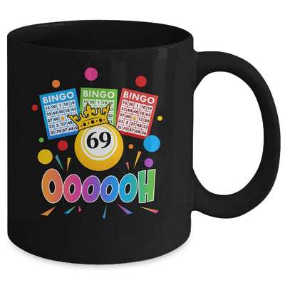 Drag Queen Bingo Funny Oooooh 69 Bingo Fan LGBT Bingo Ball Mug | siriusteestore