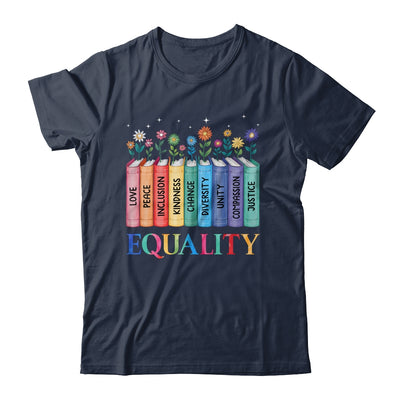 Floral Book Equality Human Rights Social Justice Peace Love Shirt & Hoodie | siriusteestore