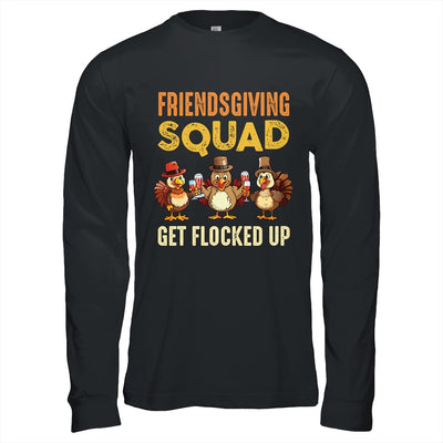 Friendsgiving Squad Get Flocked Up Matching Friendsgiving Shirt & Hoodie | siriusteestore