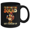 Friendsgiving Squad Get Flocked Up Thanksgiving Mug | siriusteestore