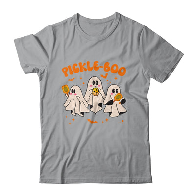 Fun Pickle-boo Ghost Playing Pickleball Halloween Paddleball Shirt & Hoodie | siriusteestore