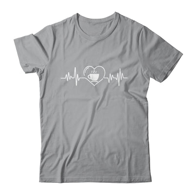 Funny Barista Heartbeat Design For Men Women Coffee Lovers Shirt & Tank Top | siriusteestore