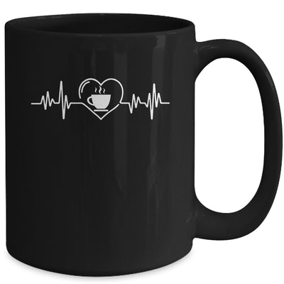 Funny Barista Heartbeat Design For Men Women Coffee Lovers Mug | siriusteestore