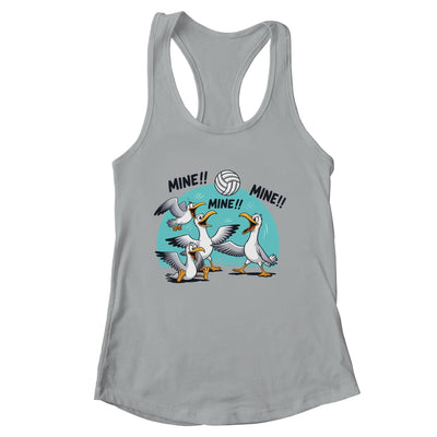 Funny Bird Playing Volleyball Sport Ball Player Women Men Shirt & Tank Top | siriusteestore