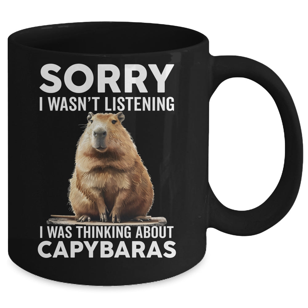 Funny Capybara Design For Men Women Kids Pet Rodent Capybara Mug | siriusteestore
