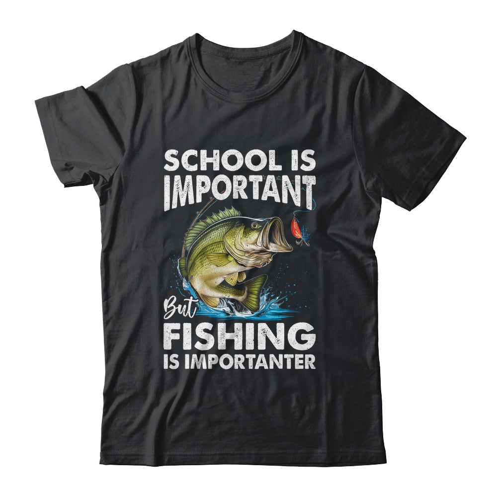 Funny Fishing For Boys Kids Youth Saying Bass Fish Fisherman Shirt & Hoodie | siriusteestore