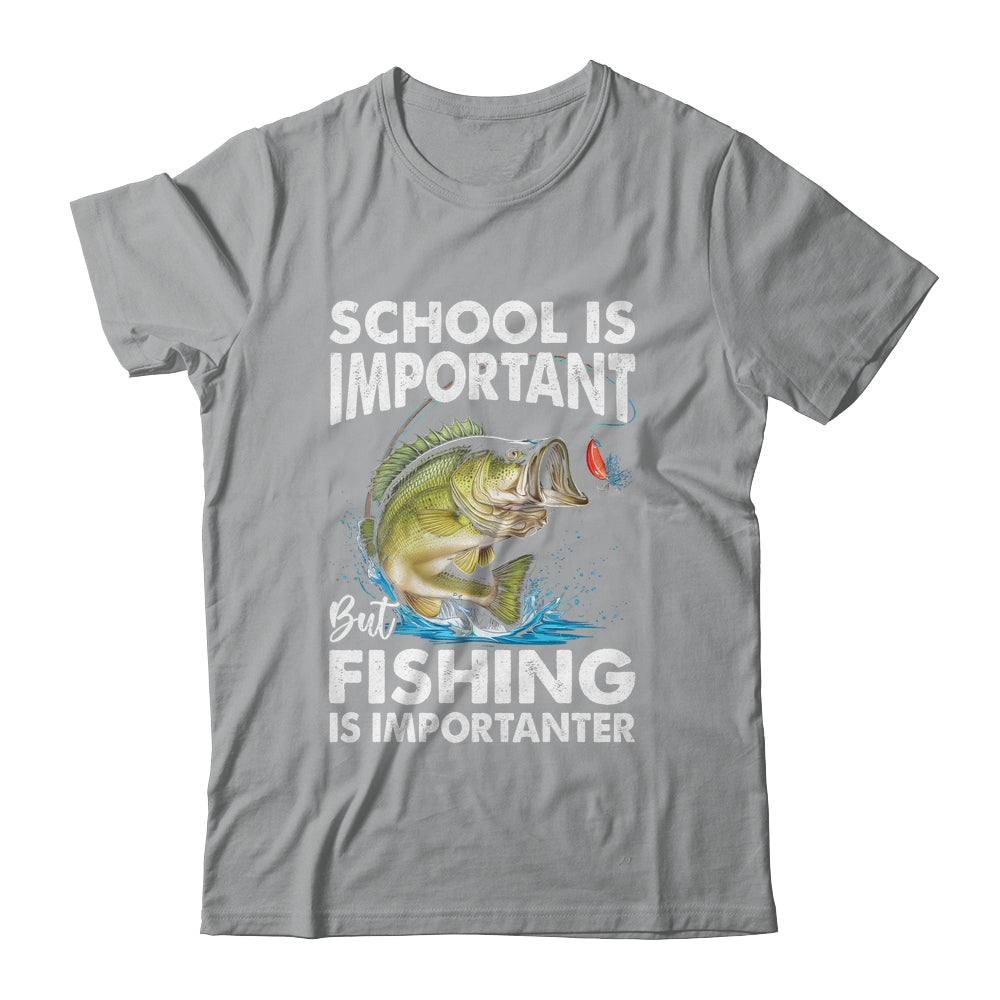 Funny Fishing For Boys Kids Youth Saying Bass Fish Fisherman Shirt & Hoodie | siriusteestore