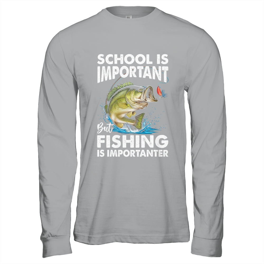 Funny Fishing For Boys Kids Youth Saying Bass Fish Fisherman Shirt & Hoodie | siriusteestore