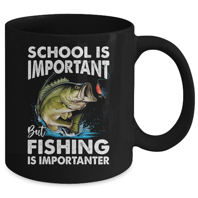 Funny Fishing For Boys Kids Youth Saying Bass Fish Fisherman Mug | siriusteestore