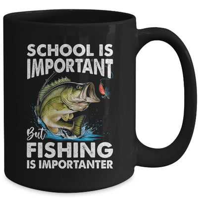 Funny Fishing For Boys Kids Youth Saying Bass Fish Fisherman Mug | siriusteestore
