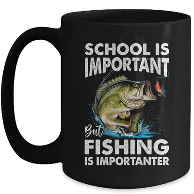 Funny Fishing For Boys Kids Youth Saying Bass Fish Fisherman Mug | siriusteestore