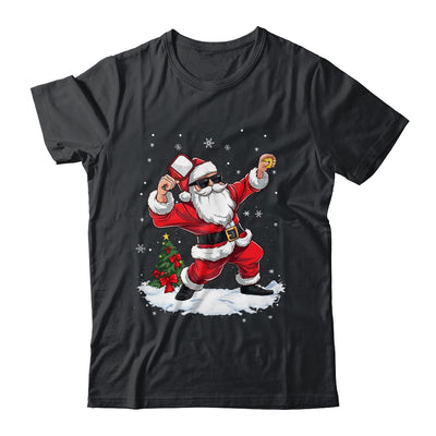 Funny Pickleball Christmas Santa Playing Pickleball Shirt & Sweatshirt | siriusteestore