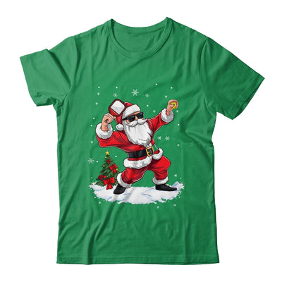 Funny Pickleball Christmas Santa Playing Pickleball Shirt & Sweatshirt | siriusteestore