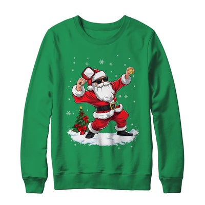 Funny Pickleball Christmas Santa Playing Pickleball Shirt & Sweatshirt | siriusteestore