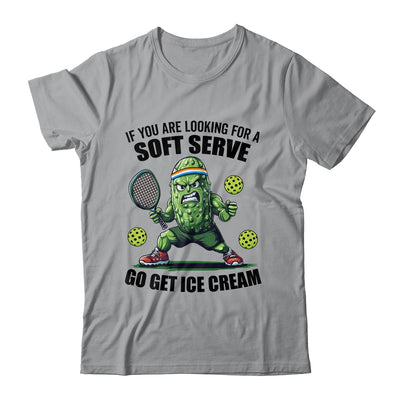 Funny Pickleball Playing Pickle Tennis Soft Serve Ice Cream Shirt & Tank Top | siriusteestore