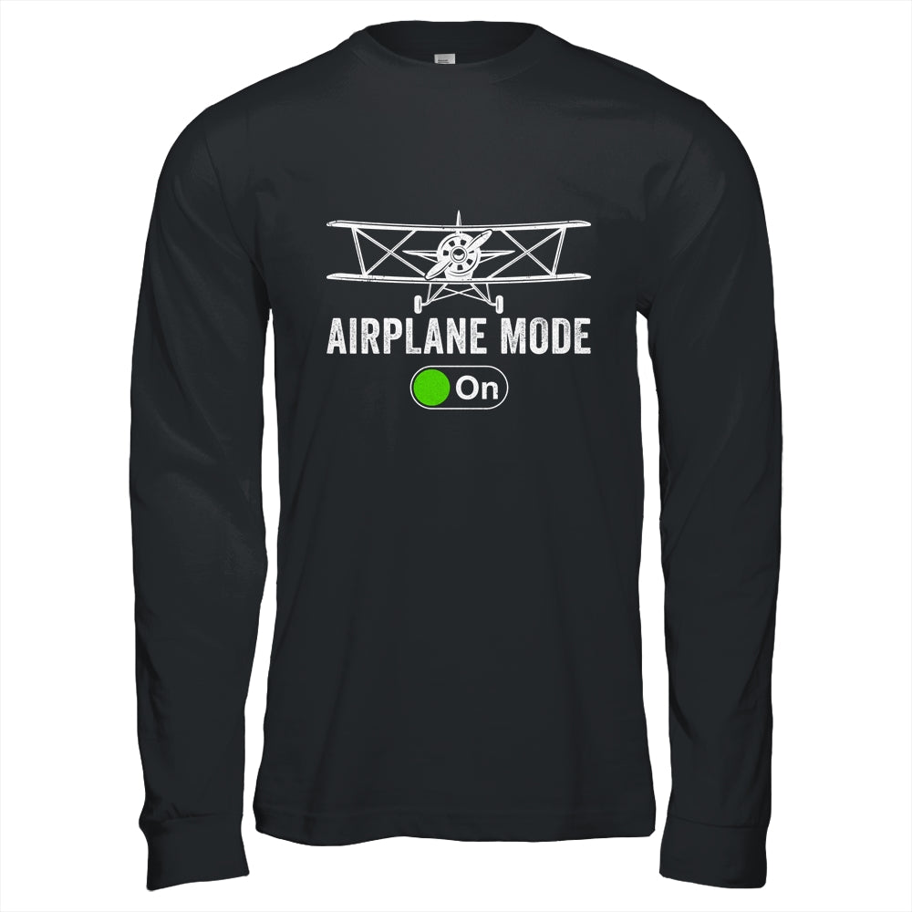 Funny Pilot Flying Airplane Mode For Men Women Shirt & Hoodie | siriusteestore