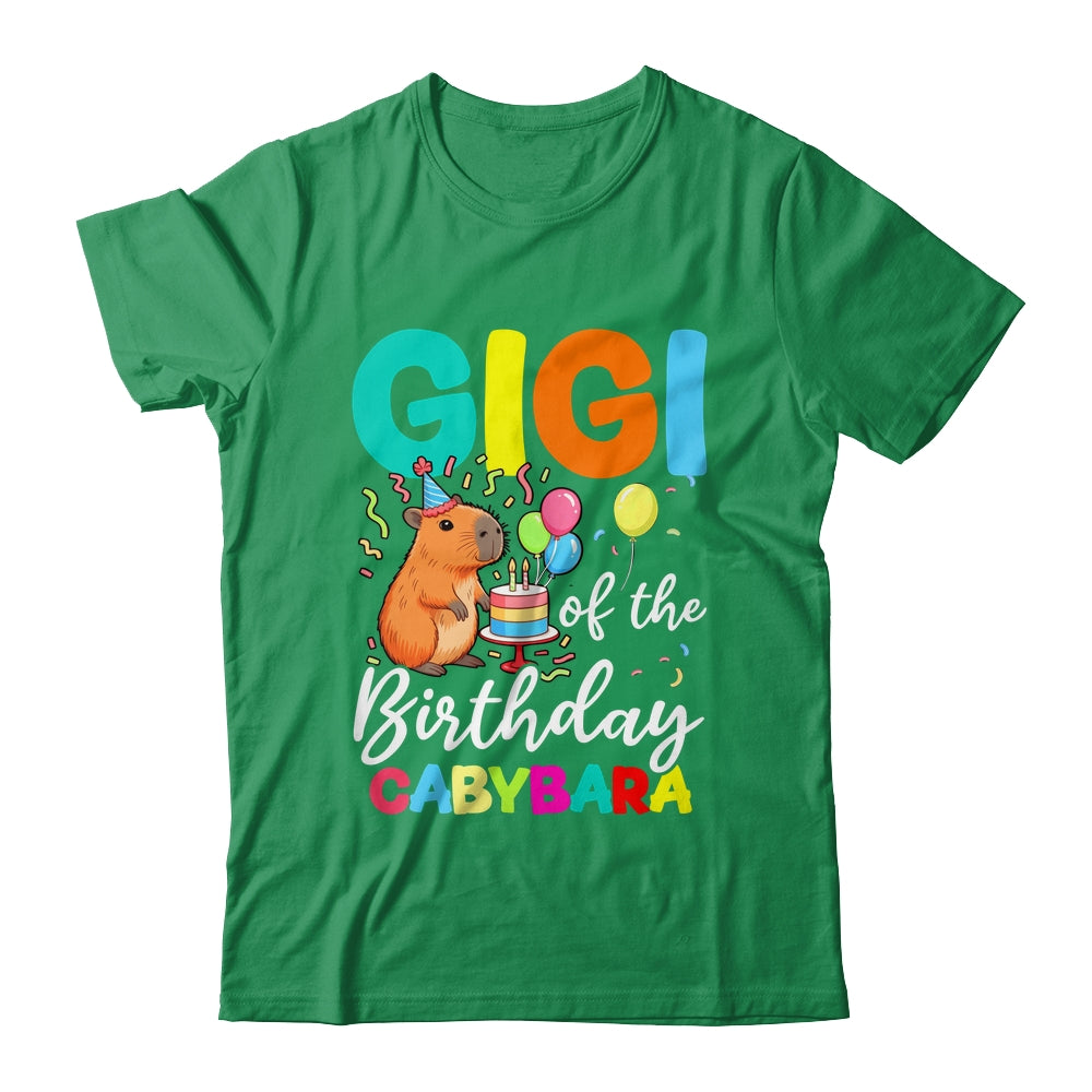 Gigi Of The Birthday Capybara Girl Bday Party Family Shirt & Hoodie | siriusteestore