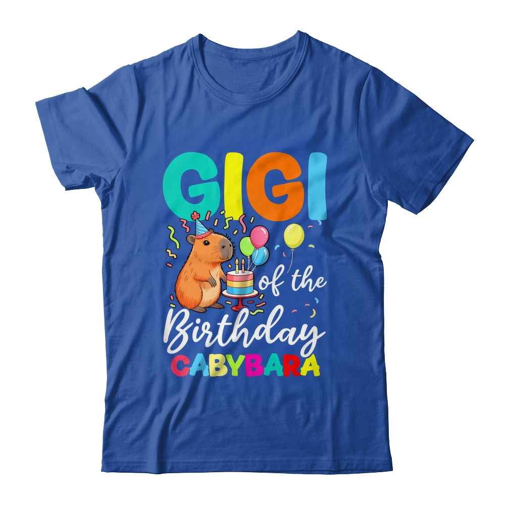 Gigi Of The Birthday Capybara Girl Bday Party Family Shirt & Hoodie | siriusteestore