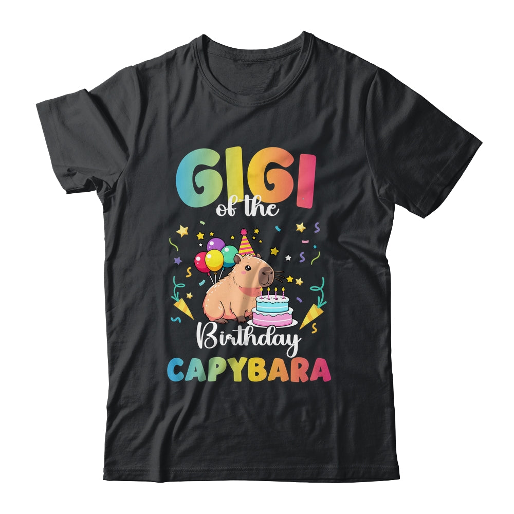Gigi Of The Birthday Girl Capybara Bday Party Family Shirt & Hoodie | siriusteestore