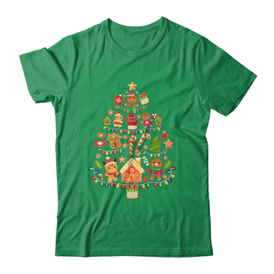 Gingerbread Christmas Tree Lights Cookie Baking Team Shirt & Sweatshirt | siriusteestore