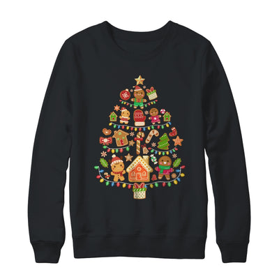 Gingerbread Christmas Tree Lights Cookie Baking Team Shirt & Sweatshirt | siriusteestore