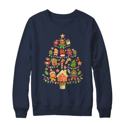 Gingerbread Christmas Tree Lights Cookie Baking Team Shirt & Sweatshirt | siriusteestore